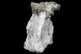 Native Silver Formation On Calcite - Morocco #152617-1